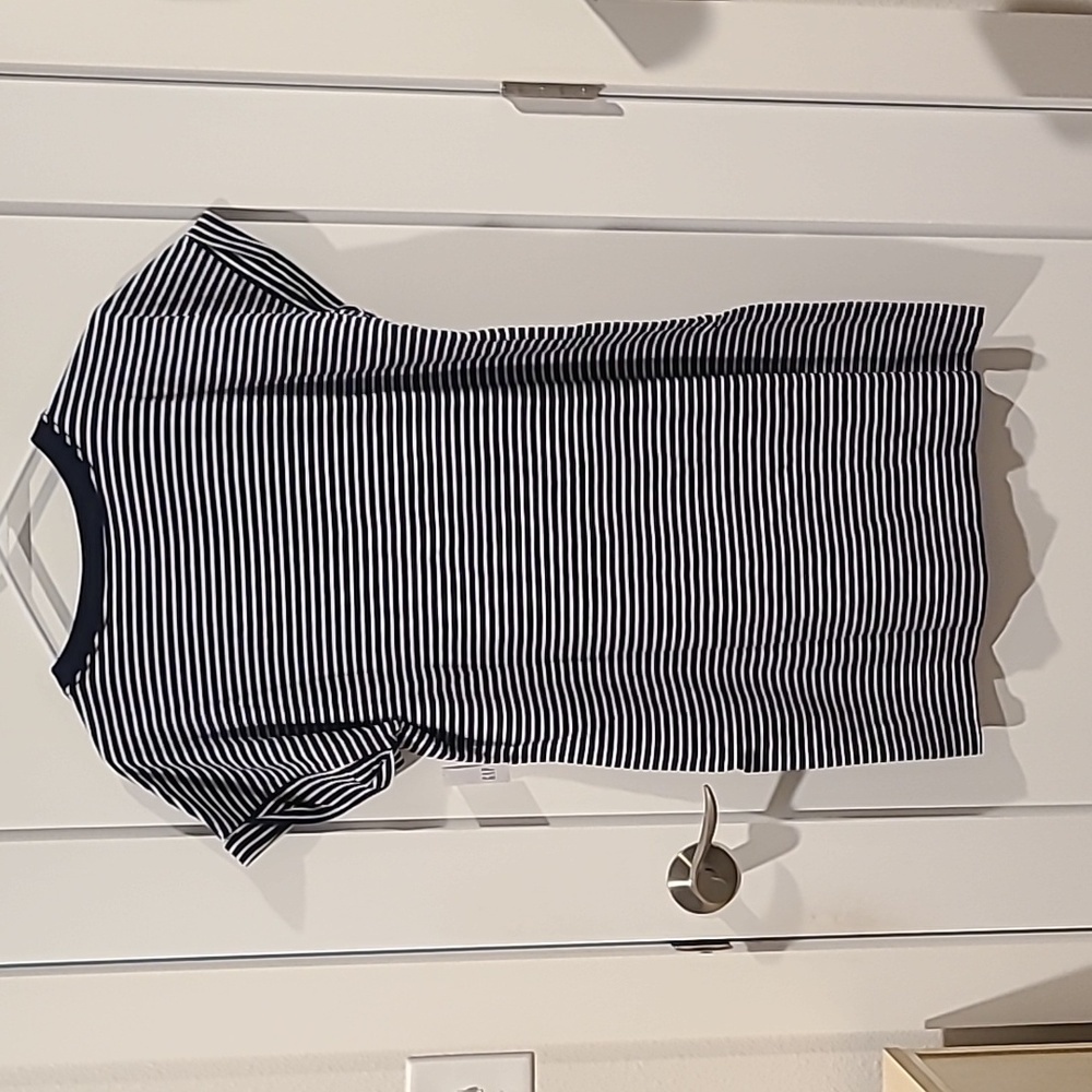 GAP| Relaxed striped shirt dress| New!| Size Small​ - Picture 6 of 7